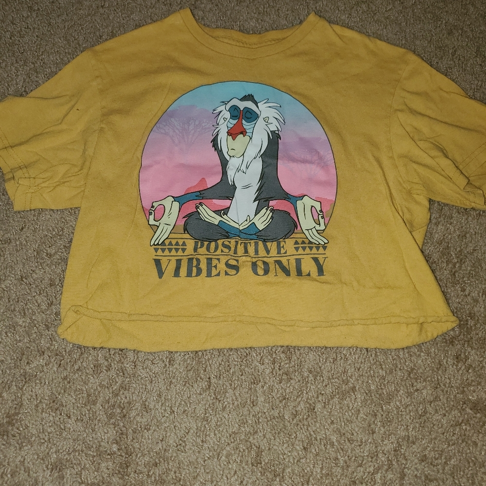 Lion king crop top